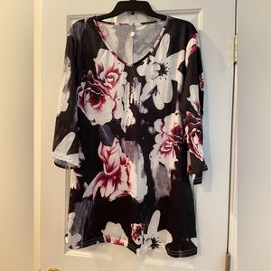 Floral tunic